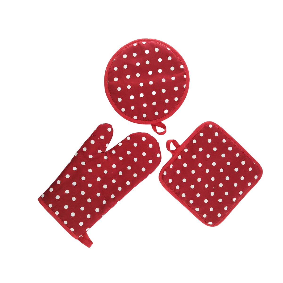 Oven mitt & pot holder set